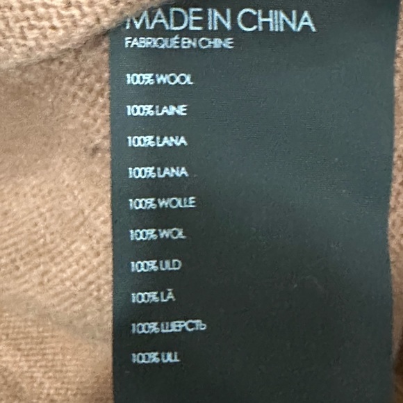 CLUB Monaco Brown Wool Knit Sweater Size XL - Picture 5 of 5